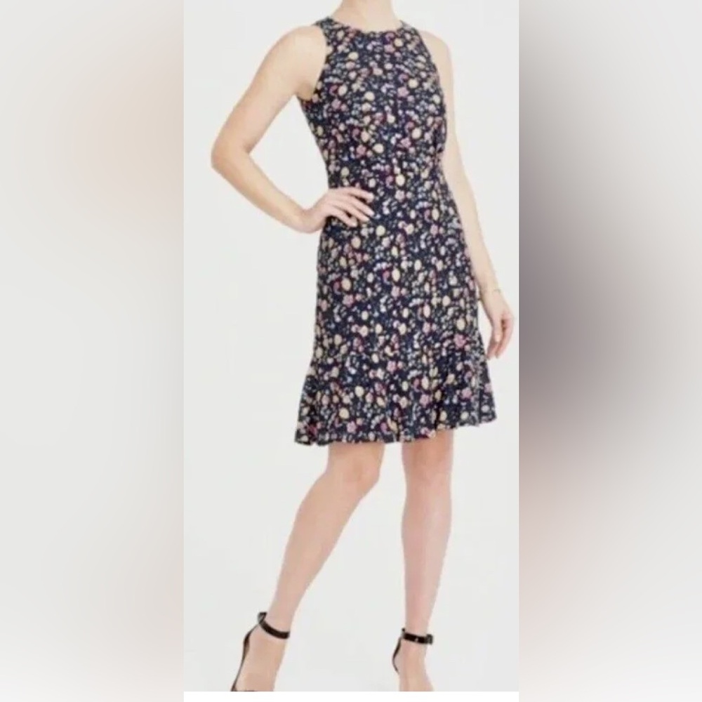 J. Crew Mercantile Floral Print Dress